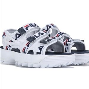 fila disrupter sandals